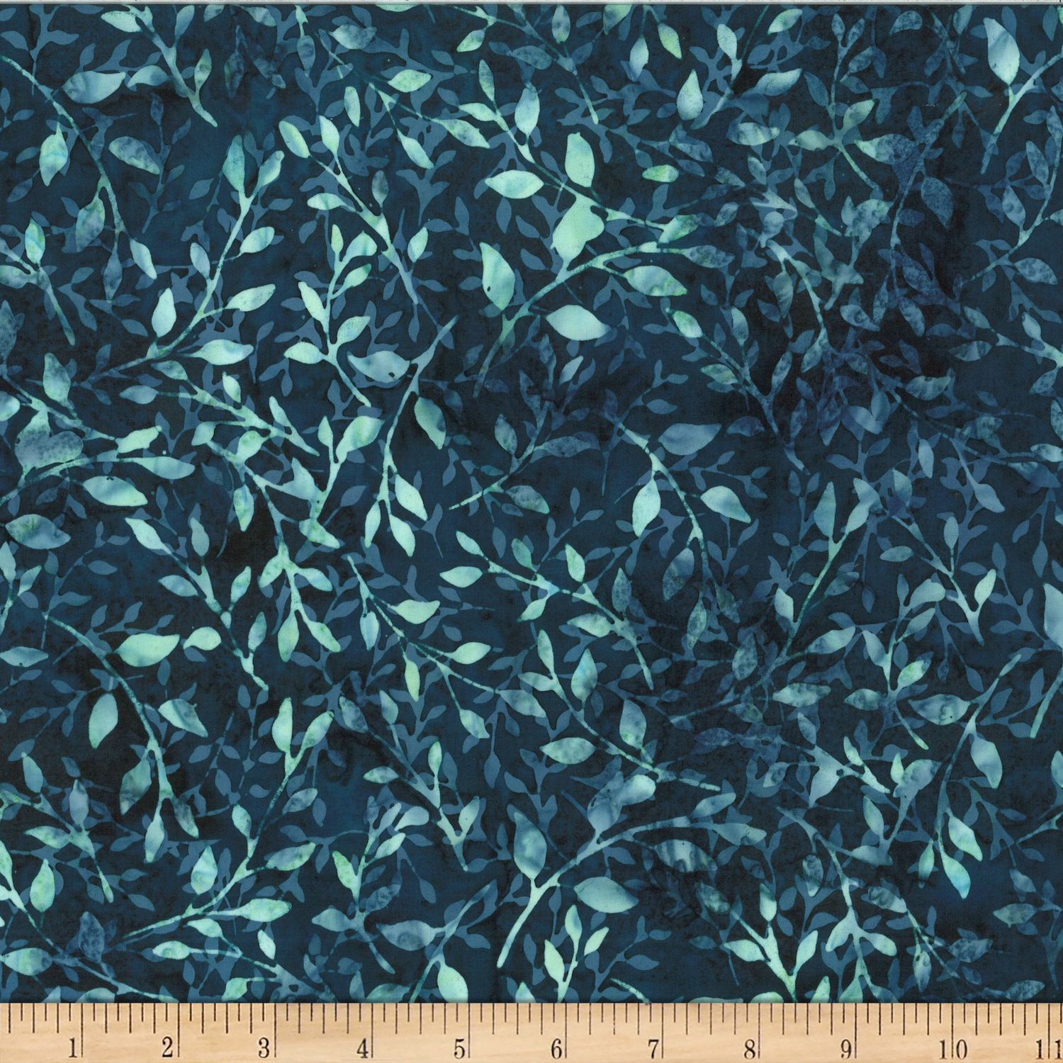 Bali Batik Leafy X2617 21 Teal