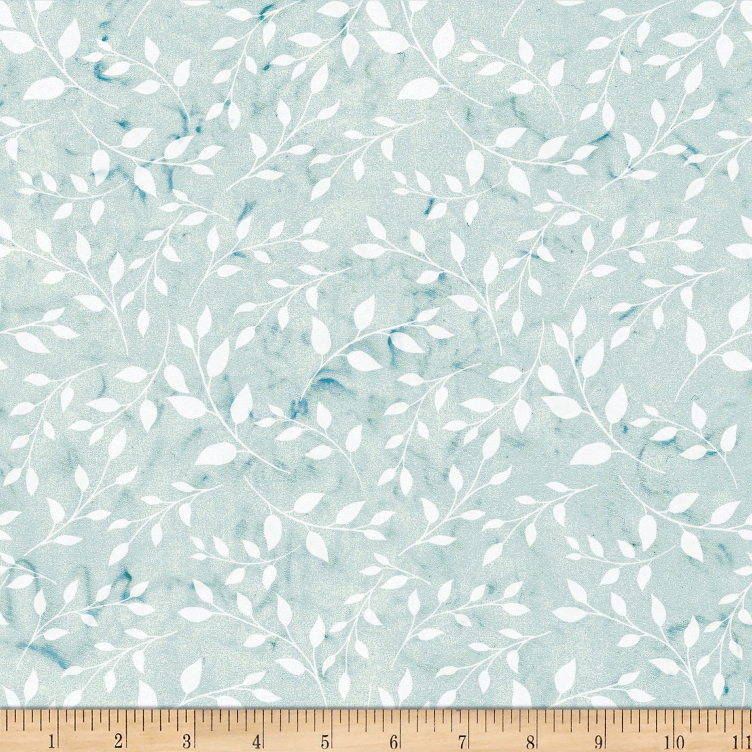 Bali Batik Leafy X2617 307 Snow