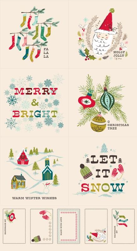 Moda Fabrics Cozy Wonderland Panel 45599 11