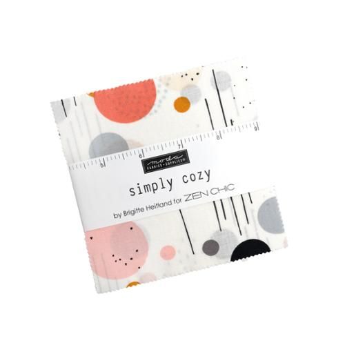 Moda Fabrics Simply Cozy Charm Pack 1890PP