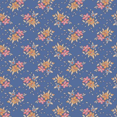 Tilda Fabrics Creating Memories TIL130132 Blue