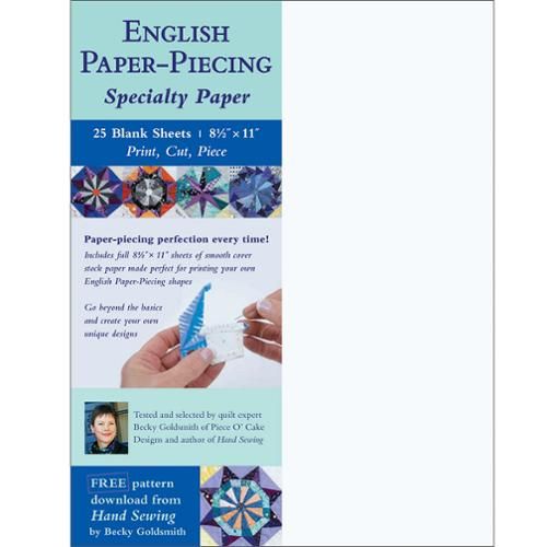 C&amp;T Publishing English Paper Piecing Specialty Paper 20473