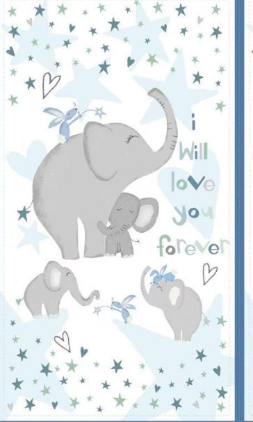 Wilmington Prints Safari Lullaby Panel 36261 194 Multi