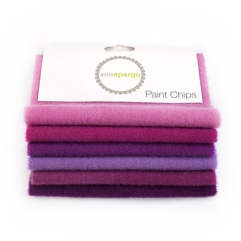 Sue Spargo 5"x5" Solid Paint Chips PCWB_43 Violet