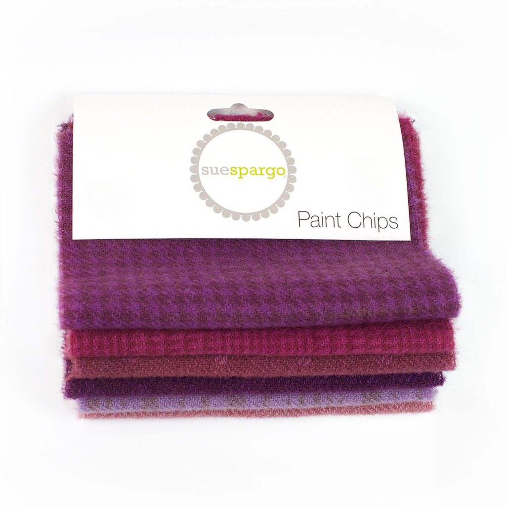 Sue Spargo 5"x5" Textural Paint Chips TPCWB_06 Violet