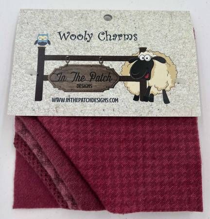 In The Patch Designs Wooly Charms  WC4609 Strawberries