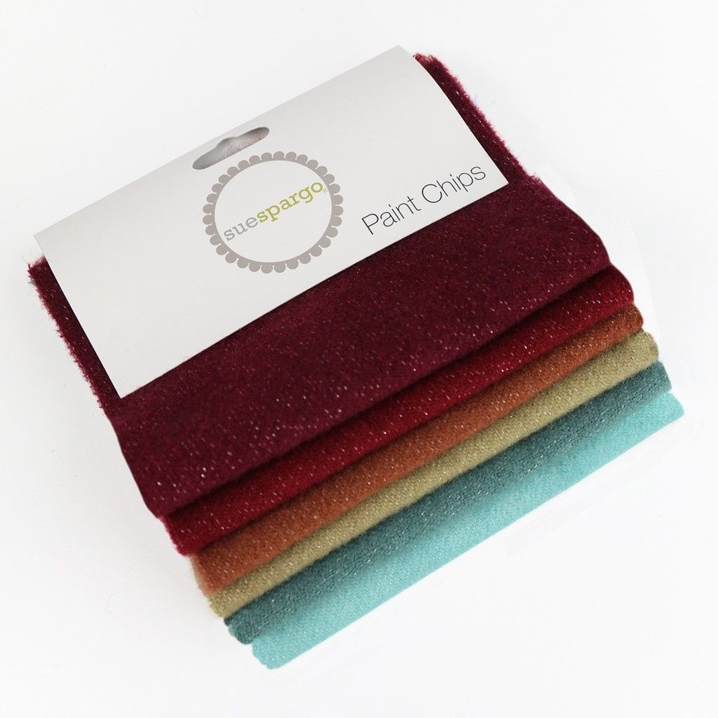 Sue Spargo 5"x5" Sparkle Paint Chips SPPCWB_48 Nature