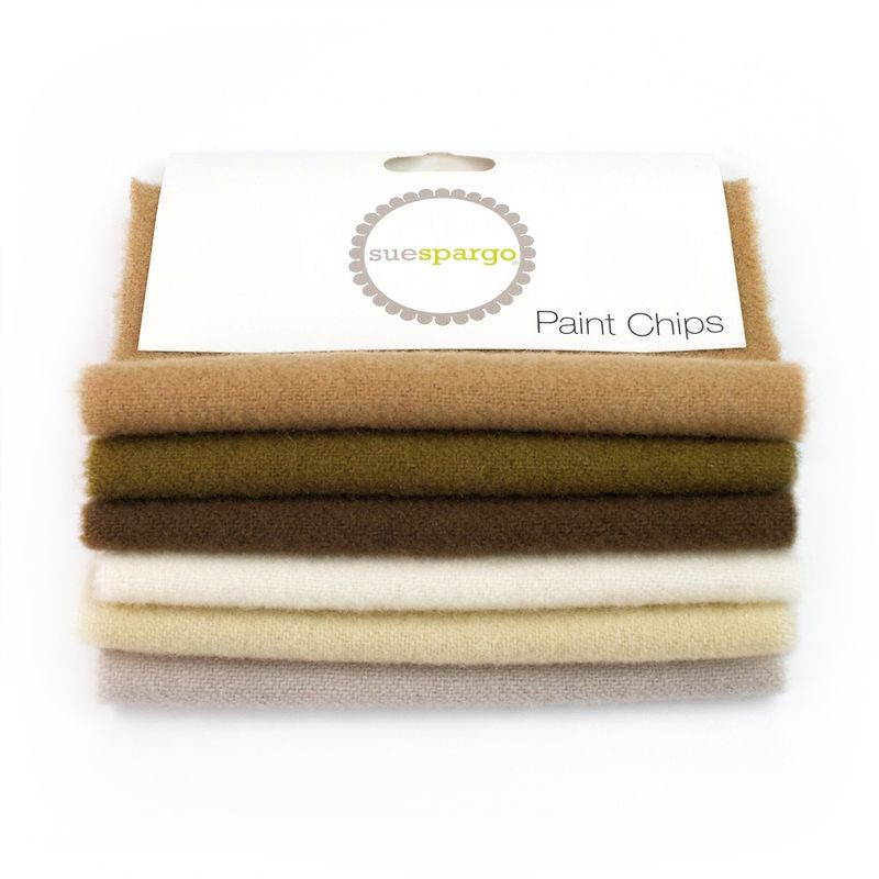 Sue Spargo 5"x5" Solid Paint Chips PCWB_47 Brown