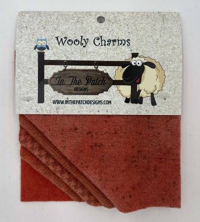 In The Patch Designs Wooly Charms WC4515 Salmon