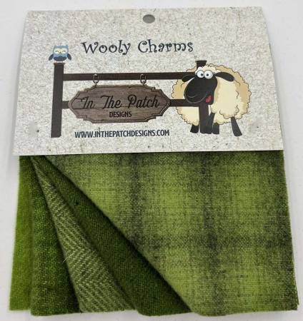 In The Patch Designs Wooly Charms WC5708 Avocado