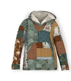 Wellspring Designs Quilted Hoodie Pattern P191-Dancingdaisies