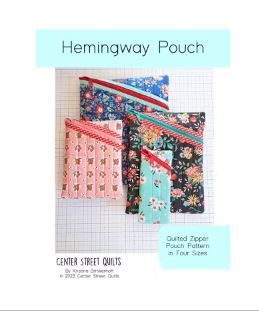 Center Street Quilts Hemingway Pouch CEN101
