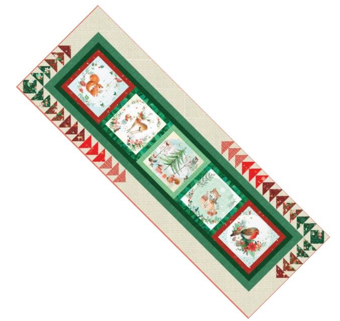 Celebration Festive Fauna Table Runner Kit