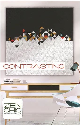 Contrasting Simply Cozy Quilt Kit