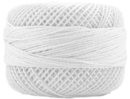Presencia #8 Perle Cotton Solid 816/08-0001 White