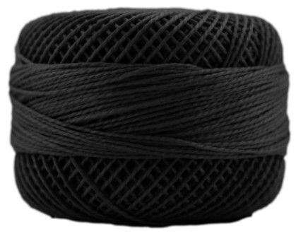Presencia #8 Perle Cotton Solid 816/08-0007 Black