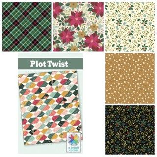 Plot Twist All is Bright Quilt Kit