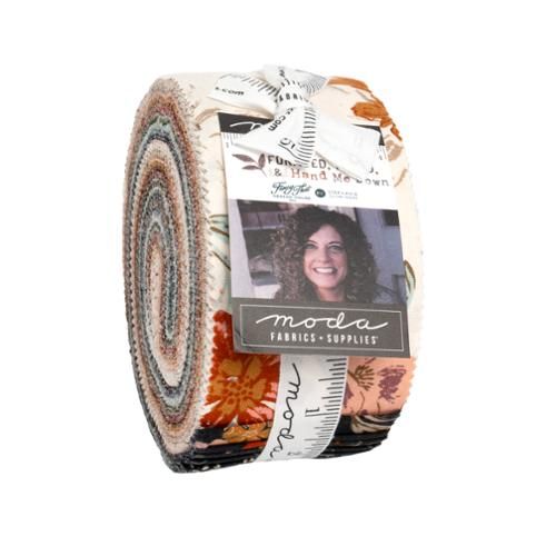 Moda Fabrics Foraged Found and Hand Me Down Jelly Roll 45630JR