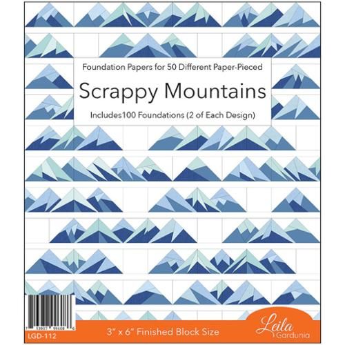 Scrappy Mountain Foundation Paper Piecing Pad LGD-112