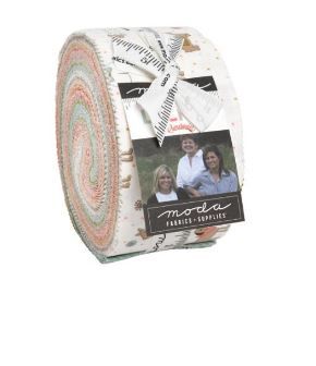 Moda Fabrics Lucky Jelly Roll 55700JR