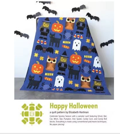 Elizabeth Hartman Happy Halloween Pattern EH077