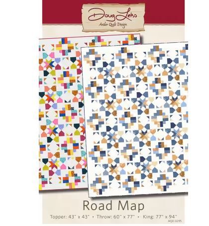 Antler Quilt Design Road Map Pattern AQD0295