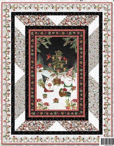 Merry Gnome-ments Quilt Kit