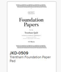 Jen Kingwell Designs Trentham Quilt Foundation Paper JKD-0509