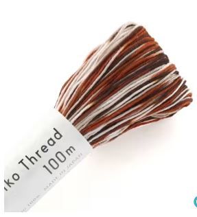 EmmaCreation Sashiko Large Skein Variegated Brown ST-100V-153