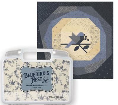 Moda Fabrics Bluebirds Nest Collectors Bin MBIN9800