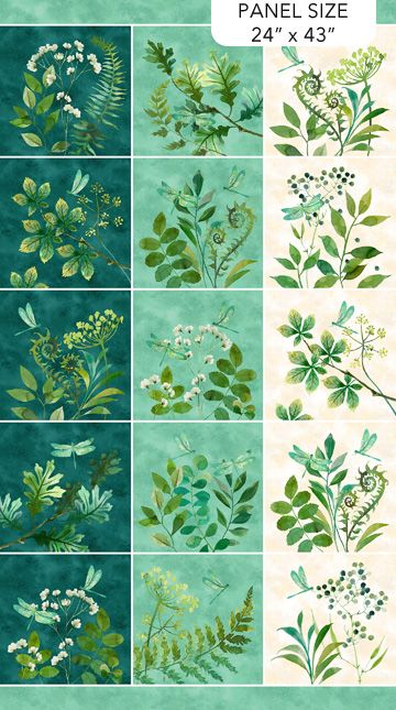 Northcott Fabrics Luscious DP28750-11 Cream Multi