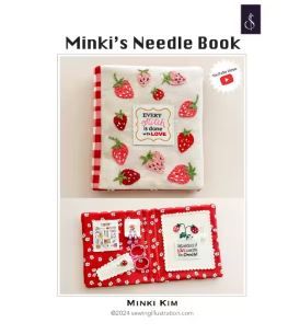 Sewing Illustration Minki's Needle Book Pattern  SI-PP1