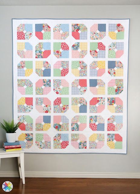 Make Believe Pocket Posies Quilt Kit