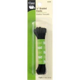 Dritz Braided Elastic 1/8" DRI9329B Black Online