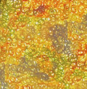 M&amp;S Textiles Australia Fallen Leaves Yellow FALY