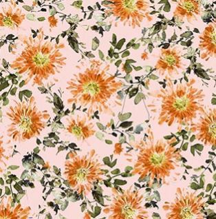 FIGO Fabrics Flourish  91173-20 Pink