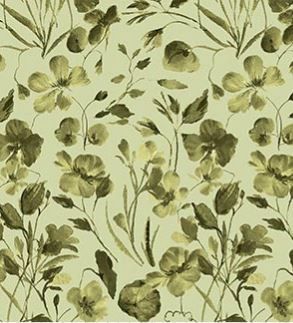 FIGO Fabrics Flourish  91174-71 Green