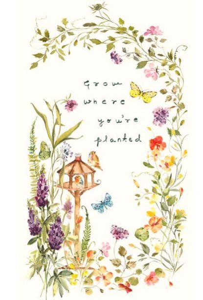 FIGO Fabrics Flourish Panel 91170-11 Cream