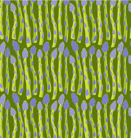 FreeSpirit Fabrics Vegetable Patch PWJS177.GREEN