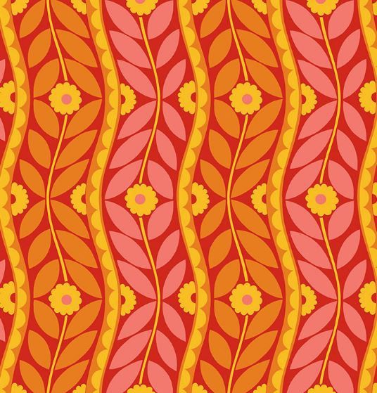 FreeSpirit Fabrics Vegetable Patch PWJS178.RED