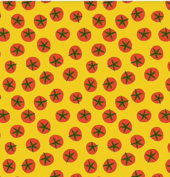 FreeSpirit Fabrics Vegetable Patch  PWJS189.YELLOW