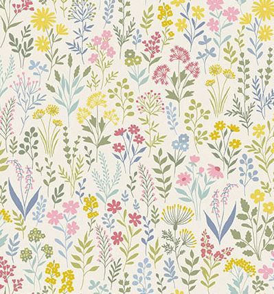 Makower UK Petite Fleur MU-180-Q Cream