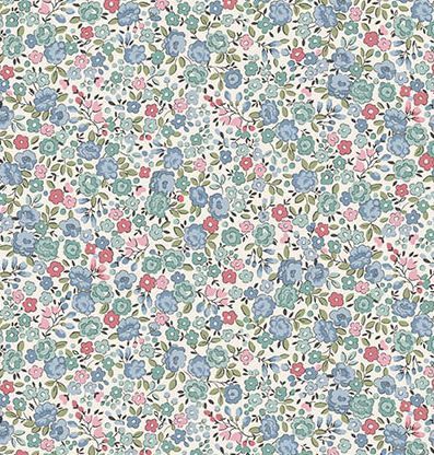 Makower UK Petite Fleur MU-181-B Blue