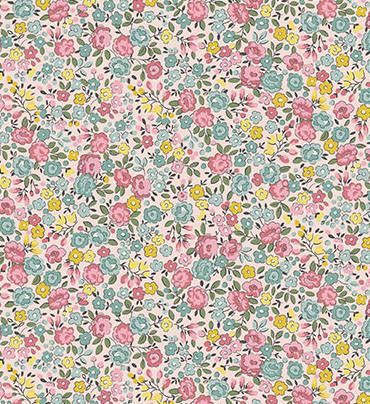 Makower UK Petite Fleur MU-181-P Pink