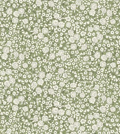 Makower UK Petite Fleur MU-182-G Green