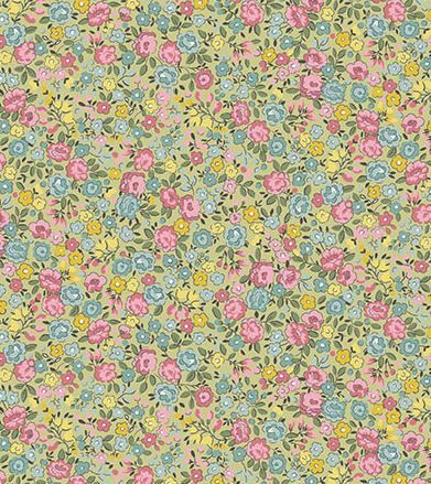 Makower UK Petite Fleur MU-181-G Green