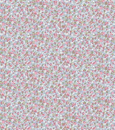 Makower UK Petite Fleur MU-183-B Blue