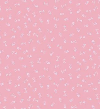 Makower UK Petite Fleur MU-187-P Pink