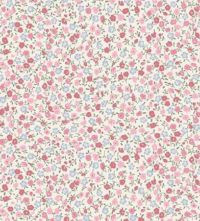 Makower UK Petite Fleur MU-185-P Pink