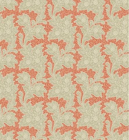 Tilda Fabrics Songbird TIL110151 Coral